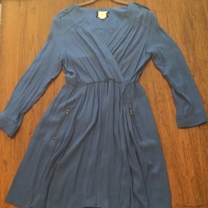 Maeve blue crossbody summer dress